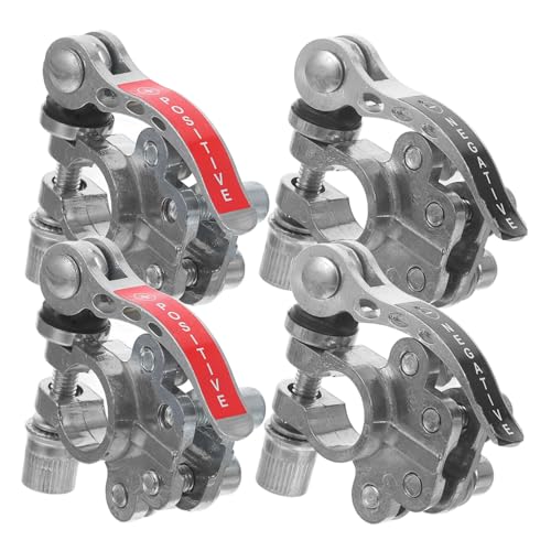 Abrazaderas de batería PAMINGONO de aleación de zinc set de 4 piezas