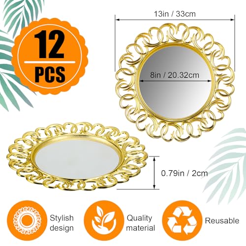 Platos Gold Charger Havawish 13 in x12 Pcs miniatura 2