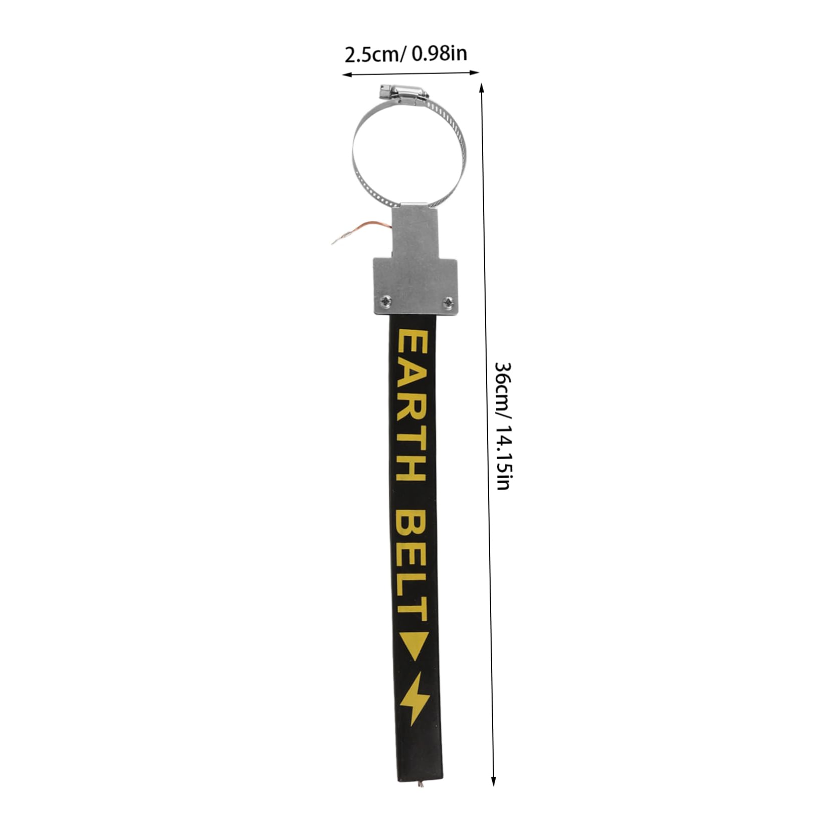 Alipis 1Set Static Ground Wire Strap for Static Discharge Versatile Grounding for Vehicle Durable Reliable Grounding Accessory