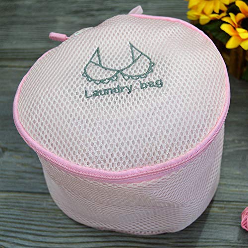 Rong Laundry Wash Bags with Zipper,Fabric Durable Mesh Laundry Bags for Delicates Reusable Travel Organization Laundry Bags for Blouse Hosiery Stocking Underwear Bra Lingerie(7Pack)