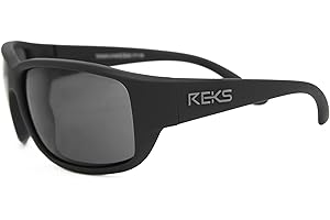 Reks Sunglasses for Men Polarized XL Wraparound Sports Glasses