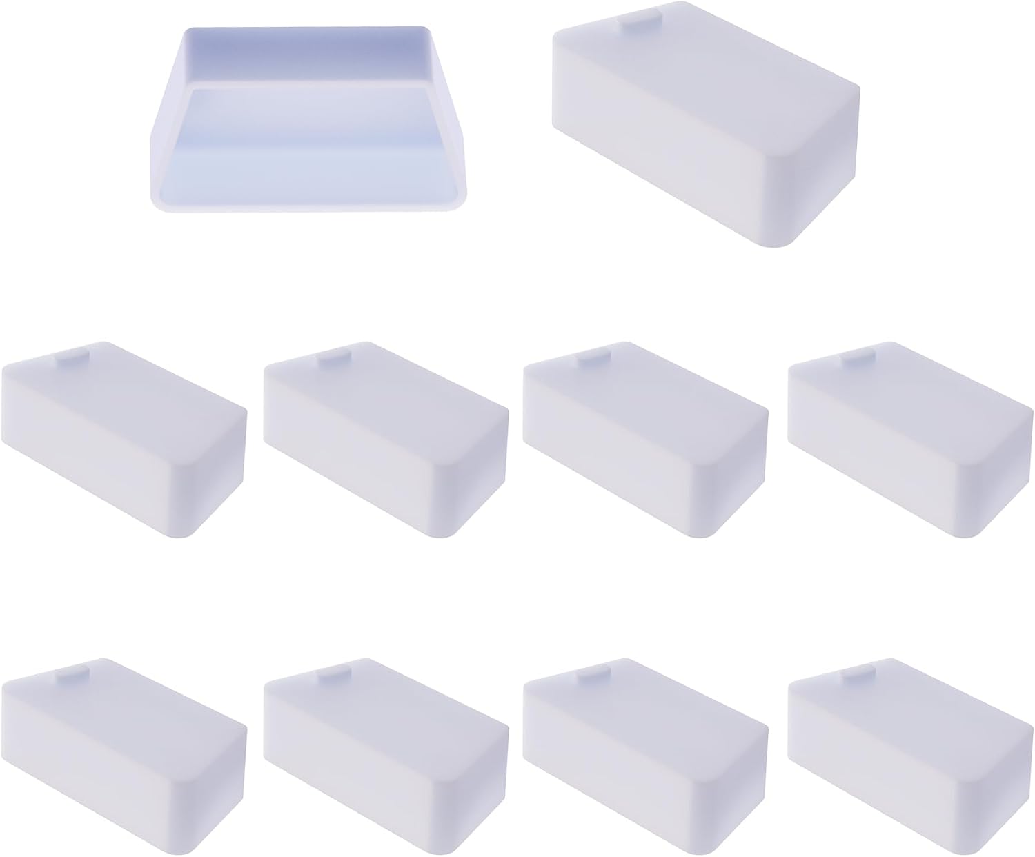 10 Pcs VGA/DB9 Plug Protective Pcs Anti-Dust Protector Caps, Plug Protector Caps for VGA/DB9 Female Ports and Computers Black Silica Gel