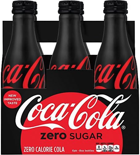 Coca-Cola Zero Sugar Aluminum Bottles, 8.5 Oz (6-Pack)