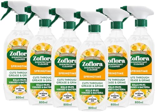 Zoflora - Springtime Trigger Spray - 800ml - 6 Pack