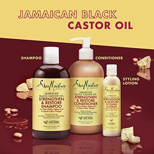SheaMoisture-Strengthen-and-Restore-Shampoo-Conditioner-and-Styling-Lotion-for-Curly-Hair-Mixed-Hair-Care-Regimen-with-Shea-Butter | A2Z Smartshop