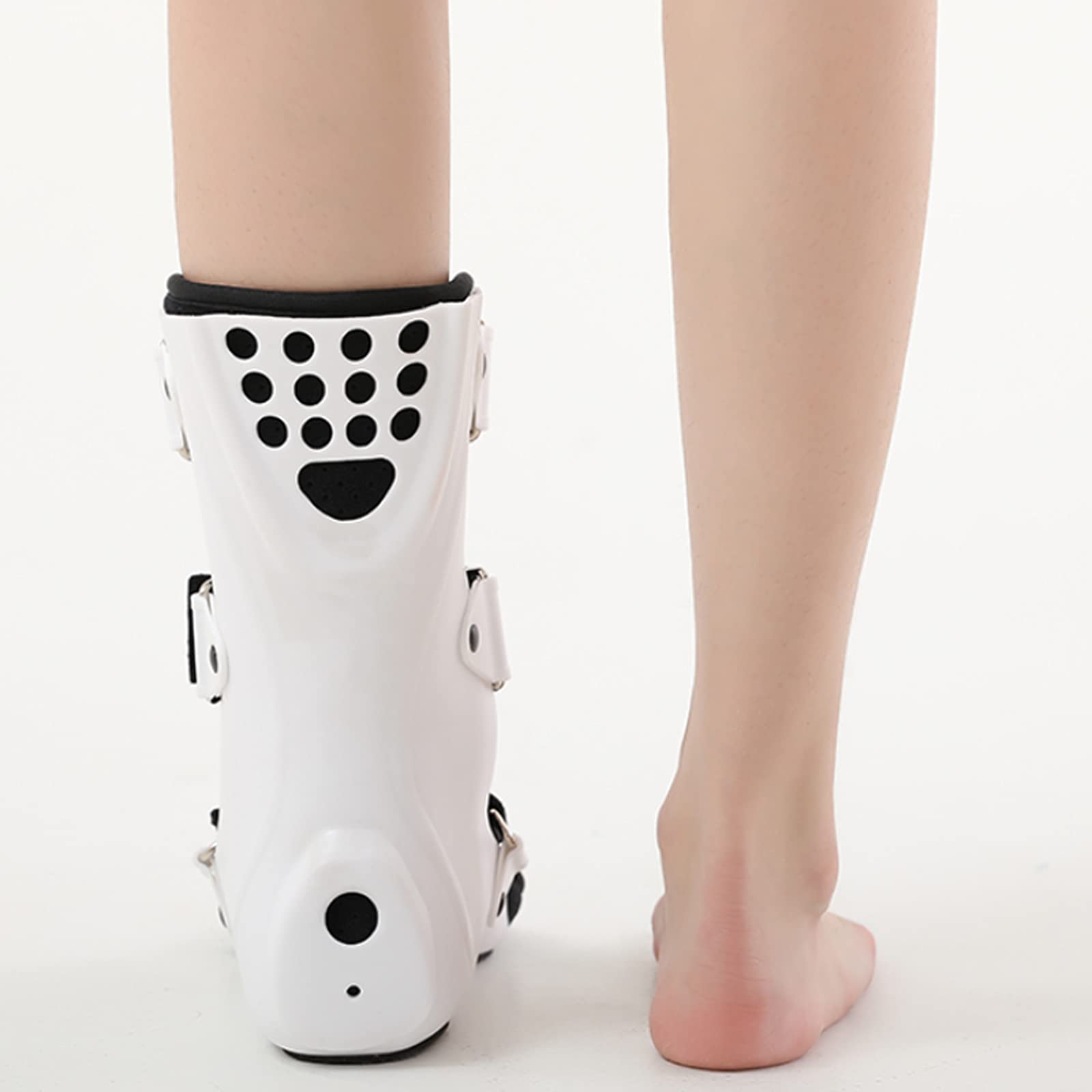 Bota ortopédica para fracturas, Tobillera, Protector de Pantorrilla, Suela Antideslizante, cómoda y Transpirable para Lesiones de Tobillo, fracturas, esguinces, Lesiones fijas, Derecha, L