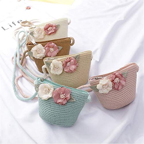 Fashion Flower Children Sun Hats Cute Girl Bags Suit Beach Hats for Girl Sun Hat for 2-7 Years Old3