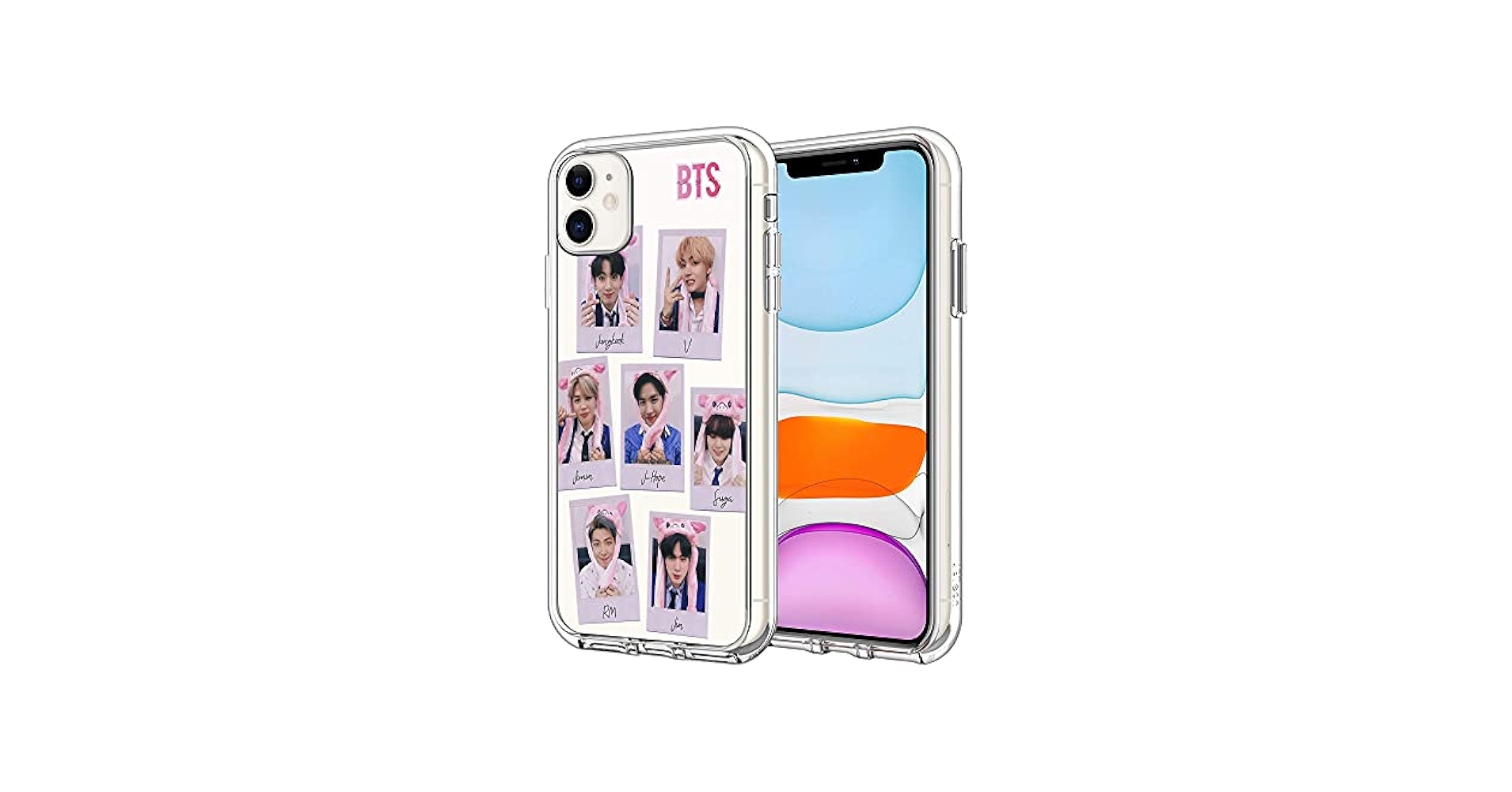 iPhoneケース BTS    ON  Title  Case BTS Phone Case for iPhone 11, Cute Pattern iPhone 11 Case