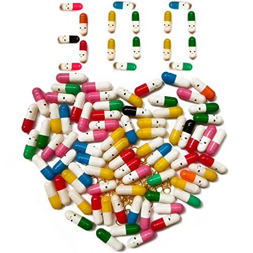 300pcs Capsulas Mensaje, Pastilla del Amor Pastillas del Amor Pildoras con Mensaje, para regalos Novia, Regalos para Mi Novio Aniversario, Regalos para Regalar a Los Novios