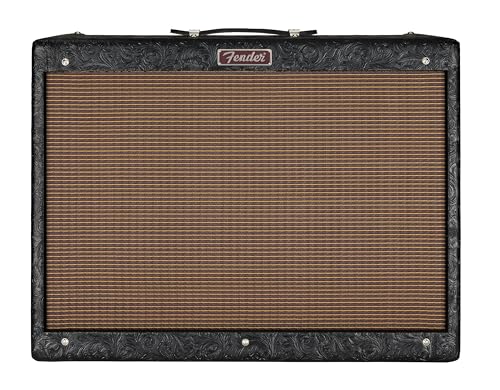 Fender Hot Rod Deluxe 30th Anniversary 40-Watt 1x12-Inch Guitar Combo Amplifier, Black Western Vinyl