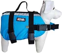 Colete Salva Vidas Ativa Pet Vest Azul P De 5 Até 9 Kg