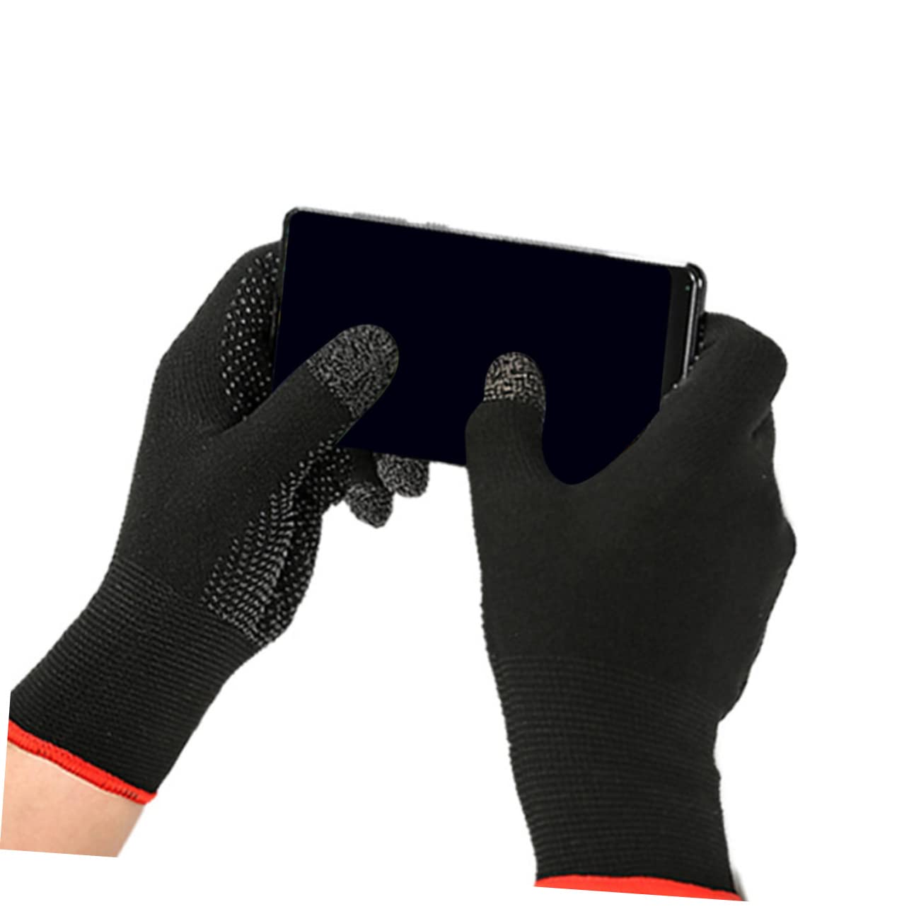 COLLBATH 3sets Smartphone Touchscreen Gloves Outdoor Activities Sun Gloves Non-slip Climbing Fiber Material 2pcs*3
