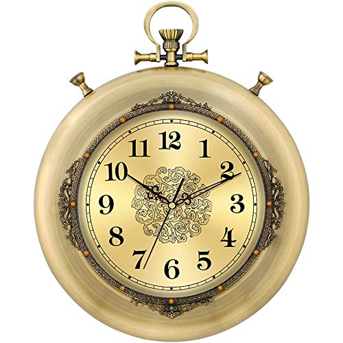 Horloge murale rétro silencieuse pour décorer sans bruit votre bureau
