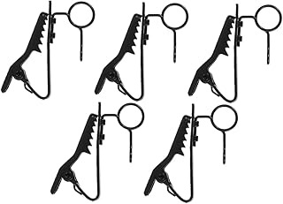 Hemobllo 5 pièces Mic Collar Clips Microphone Accessories For Video Recording Live Streaming Interview Lapel Clips Easy To Install