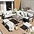 AECOJOY Aluminum Patio Furniture Set, Modern Metal Outdoor Patio Furniture Clearance, Outdoor Conversation Table and Chair Sets for Lawn, Backyard, and Deck with Light Grey Cushions