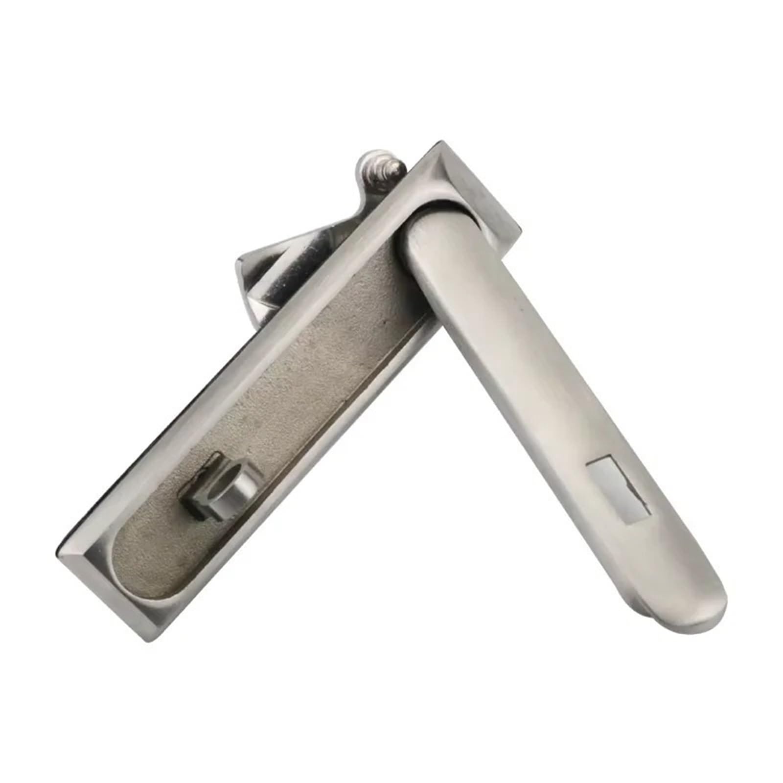Ntbpeyzvqf One Color 304 Stainless Steel Padlock For Distribution Box Door Lock Equipment Cabinet All Flat 1Pcs