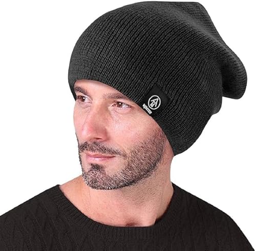 وشاح تدفئة رقبة شتوي للرجال والنساء من نالاكال، وشاح حراري مزدوج الطبقات، سنود محبوك مقاوم للرياح لركوب الدراجات والتزلج والجري والرياضات الخارجية، وشاح صوف قابل للتمدد للطقس البارد