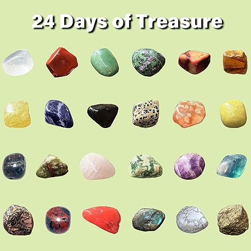 Advent Calendar 2025 Crystals for Kids with 24 Days Christmas Countdown - Image 2