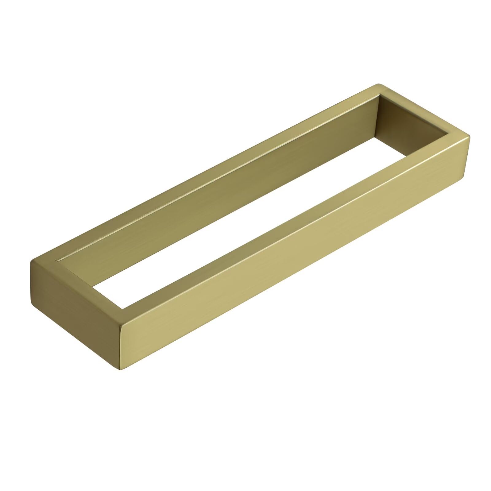 SAYAYO Hand Towel Rail Wall Mounted 26CM Gold Towel Holder for Bathroom Small Towel Ring SUS304 Stainless Steel, Screw Fixing