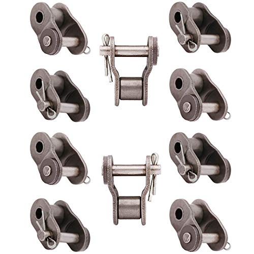 [10-Pack] 40-OL - Offset Link with Cottered 1/2