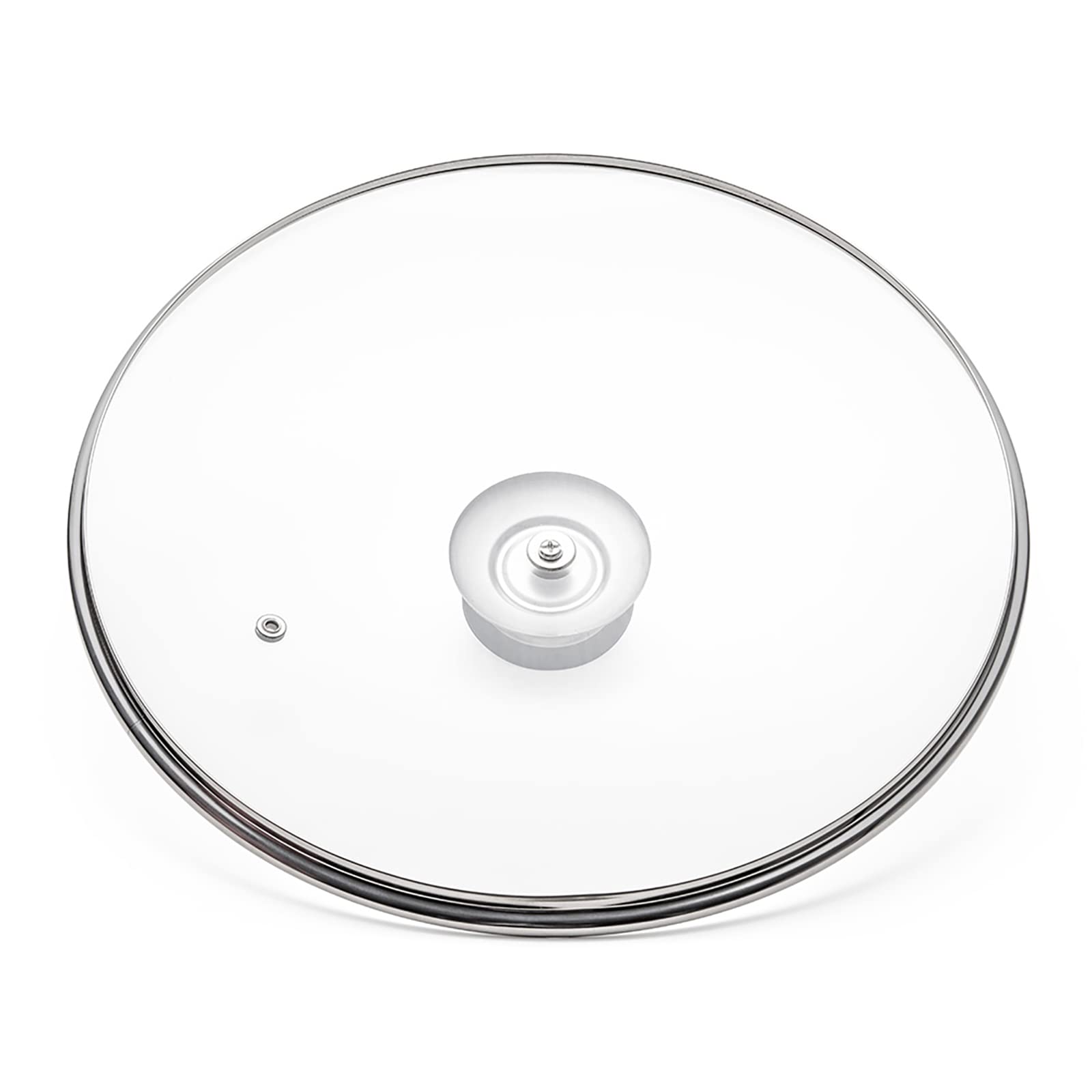 Tempered Glass Lid with Heat Resistant Handle,9.5