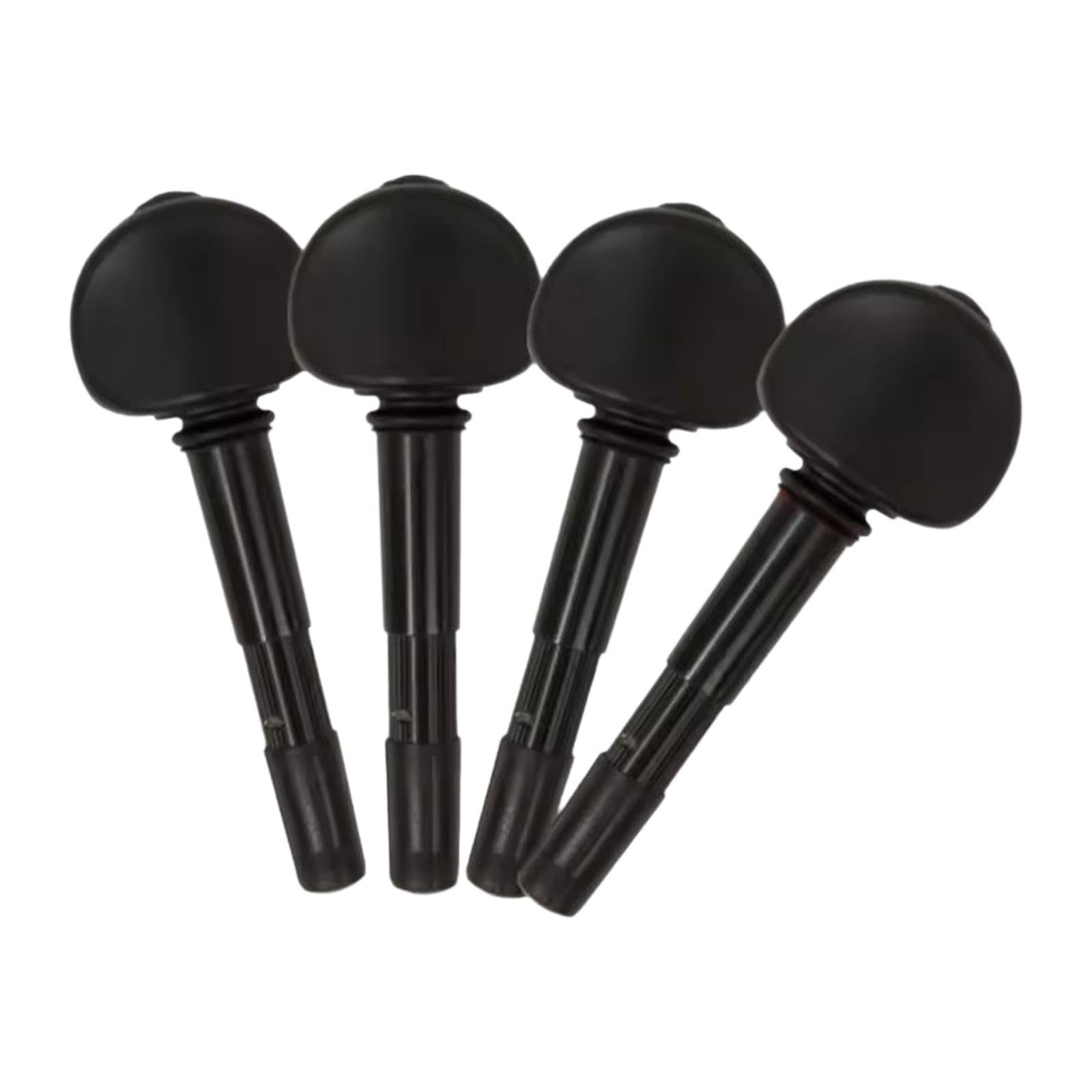 4 Stück Cello Wirbel Set Professionelle Stimmwirbel Einfacher Einbau PP Metall Mechanik für Musiker Orchester Musikunterricht, 12 Mm