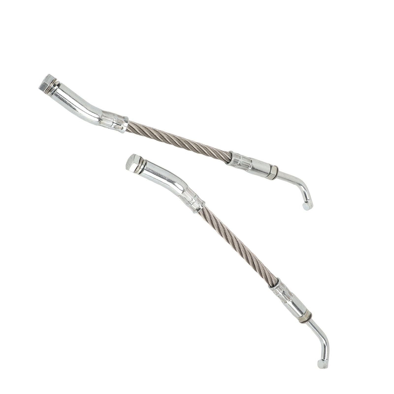 Zestaw Skrobaków do Lodu z radełkowaną powierzchnią montażową i liną