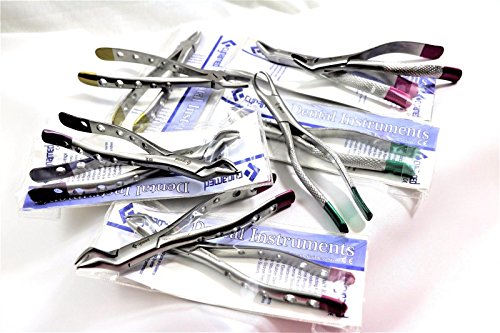 New Set of 5 Each Heavy Duty Premium German Dental EXTRACTING Extraction Forceps NO150 23 MD2 NO53L 53R