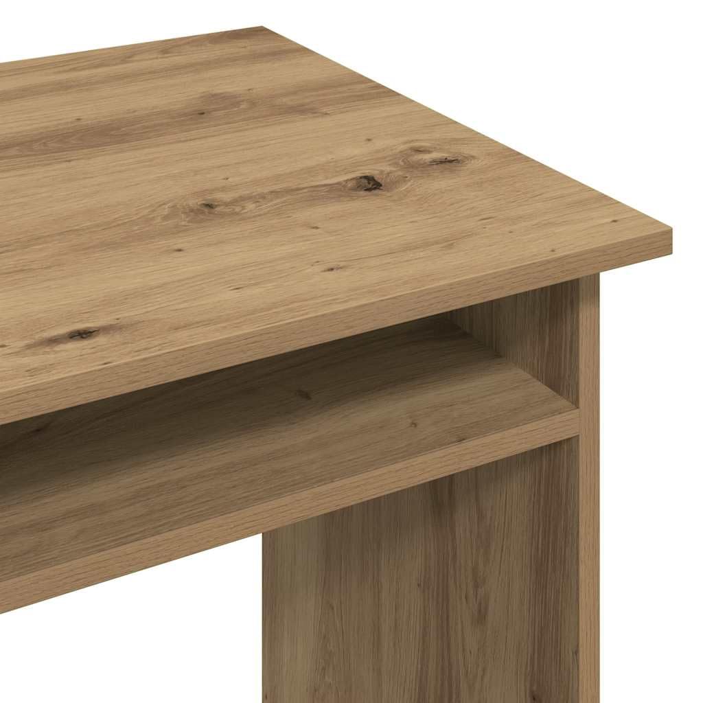 vidaXL Scrivania Rovere Artigianale 90x50x74 cm in Legno Multistrato