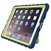 Gumdrop Cases Hideaway Stand for Apple iPad Air 2 Rugged Tablet Case Shock Absorbing Cover Royal Blue/Lime A1566, A1567