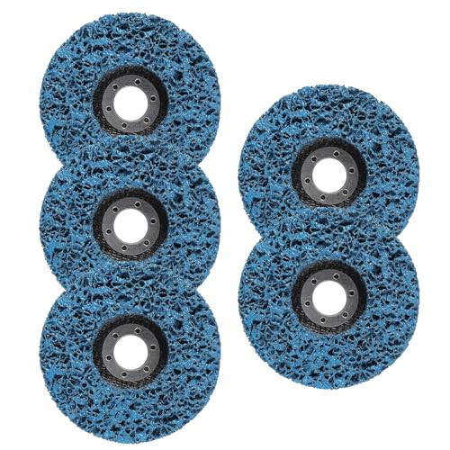 Shoze 5PCS Paint Remover Discs 115mm 4.5 Strip Discs Stripping Wheel Wire Wheels For Grinders Angle Grinders Strip for Angle Grinders Poly Strip Wheel Grinding Wheel Abrasive