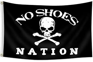 No Shoes Nation Massive 3x5ft Flag for Patriotism
