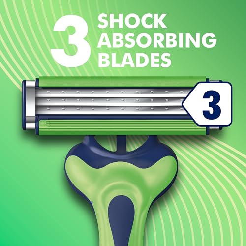 Gillette Sensor3 Sensitive Men's Disposable Razor, 4 Razors - image 3