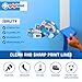 GripBlue Blue Painters Tape 1 Inch Wide, 36 Rolls Masking Tape - Perfect for Precise Lines on Walls & Trim, Multi-Surface, Residue-Free, Easy Removal - Ideal for Indoor & Outdoor Use, 0.94in x 60yds