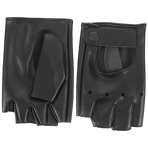 Mipcase Men's Half Finger Gloves Outdoor Cycling Biker Fishing Gloves Work Uv Protection Comfortable