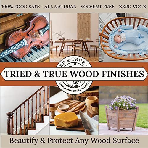 Tried & True Danish Oil – Quart – All Natural, All Purpose Finish For Wood, Metal, Food Safe, Solvent Free, Voc Free, Non Toxic Wood Finish, Polymerized Linseed Oil, Stand Oil #TOP7