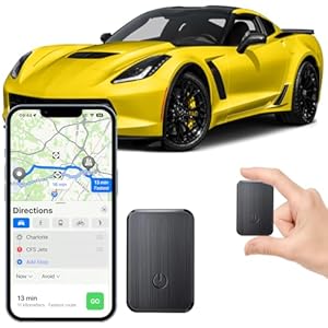 Mini Car GPS Tracker for Vehicles, Magnetic GPS Real Time Car Locator,Full Global Coverage Long Standby GPS Tracker for Vehicle,Kids,Person Location.No Subscription/No Monthly Fee