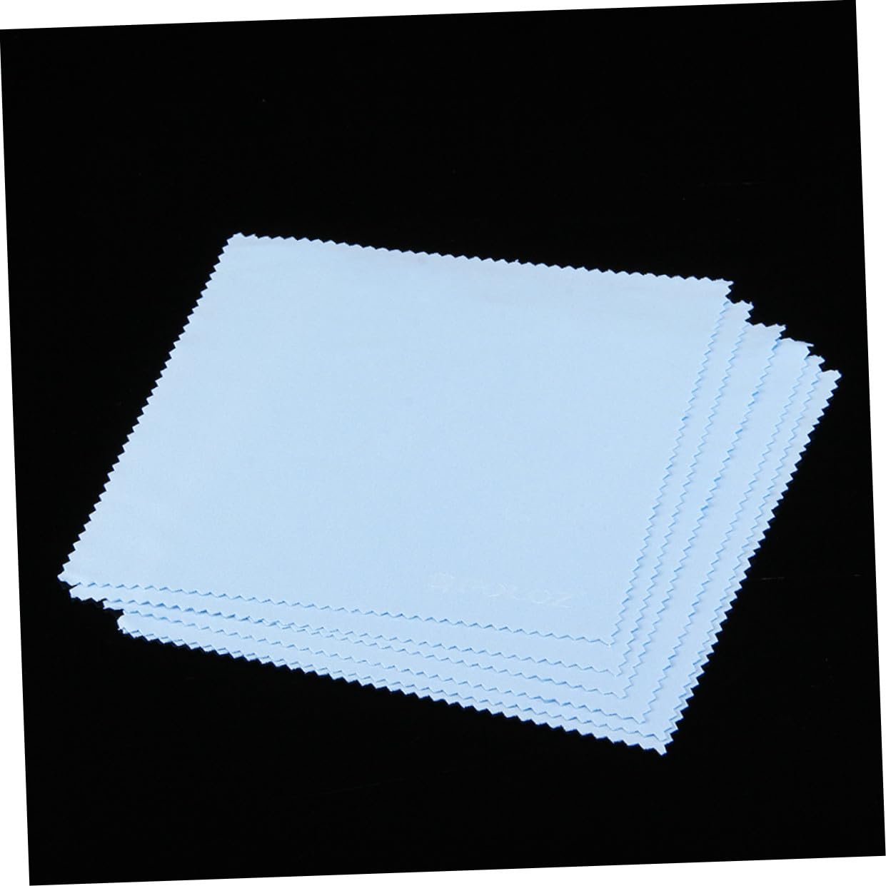Beavorty 500 Pièces Chiffons De Nettoyage Pour Objectif Chiffon De Nettoyage De Lentille Nettoyage Des Tablettes Lingettes Pour Lunettes Serviettes De Nettoyage En Microfibre Blue