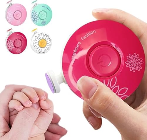 電動爪やすり 赤ちゃん ベビー 爪切り 爪削り ベビー用 新生児 大人 介護 ベビー用品 出産準備 出産祝い プレゼント ネイルケア (4)