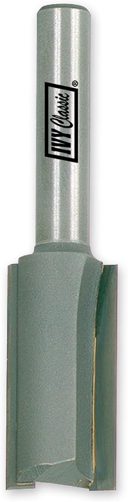 IVY Classic 10810 1/2" Straight Carbide Router Bit, 1/4" Shank, 1/Hang Box, 1/2" Width