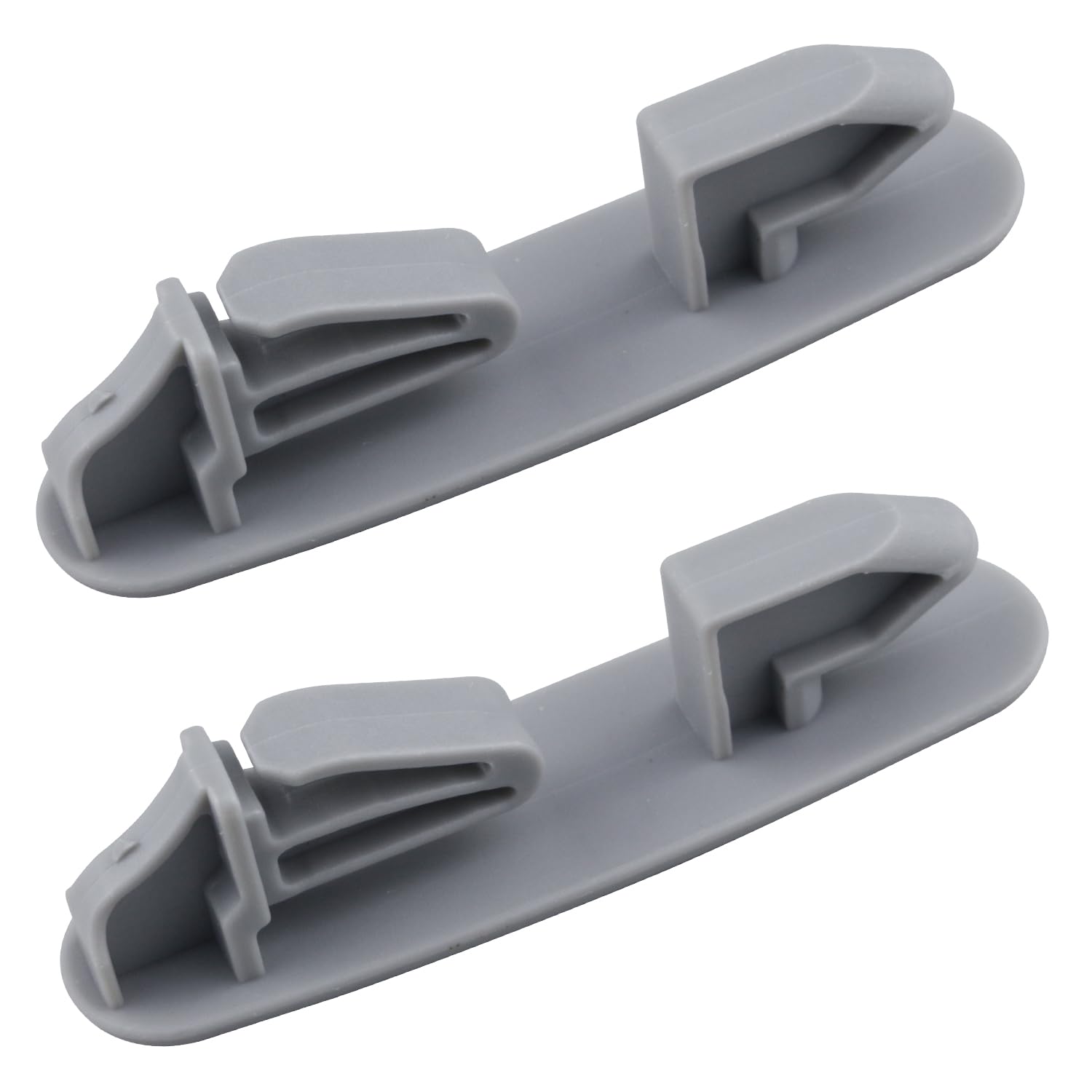 8565925 Dishwasher Dish Rack Stop Clip Replacement Part Compatible with Whirlpool Kenmore Dishwashers Replaces for WP8565925 8270105 8524581