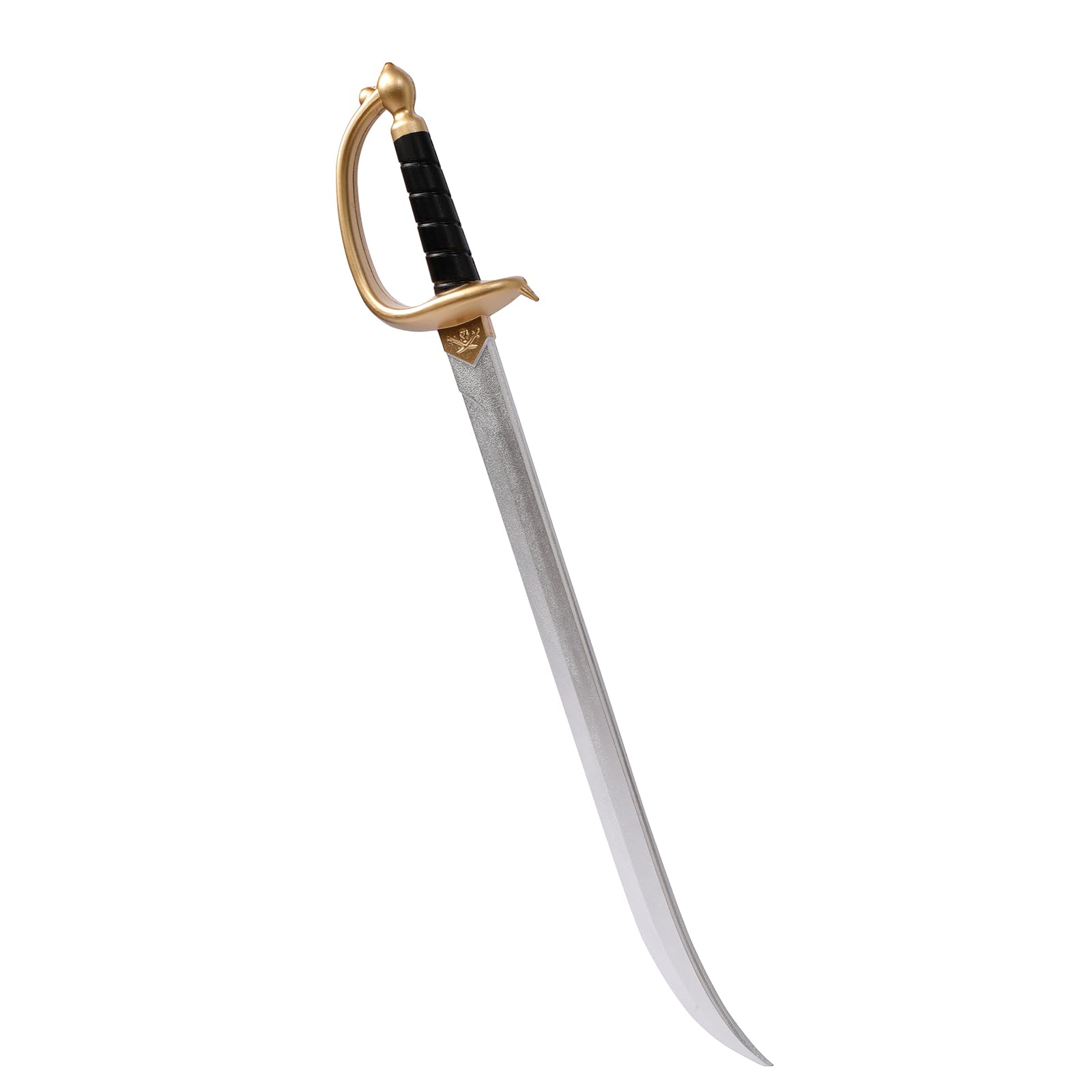 Pirate Foam Sword Cosplay Costume Movie Prop Collection Display PU Lightweight Construction 77cm Safe for Halloween Themed Parties Fancy Dress