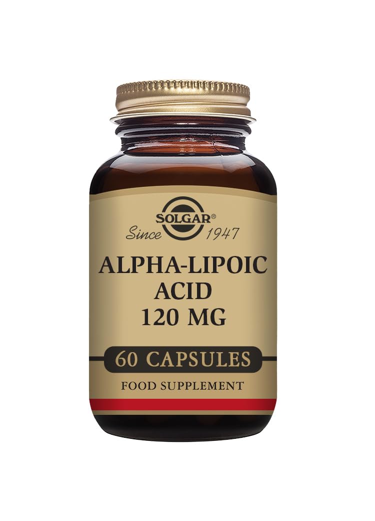 Solgar Alpha-Lipoic Acid 60 mg - 30 Veg Capsules