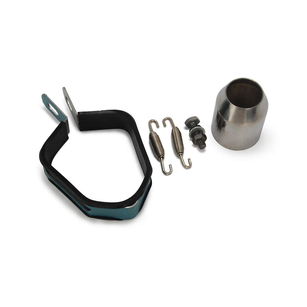 Silenciador de Escape ATV 38-51 mm Universal para Raptor Wolverine Grizzly RZR for Polaris for Can-Am CFMOTO ATV UTV SSV Quad
