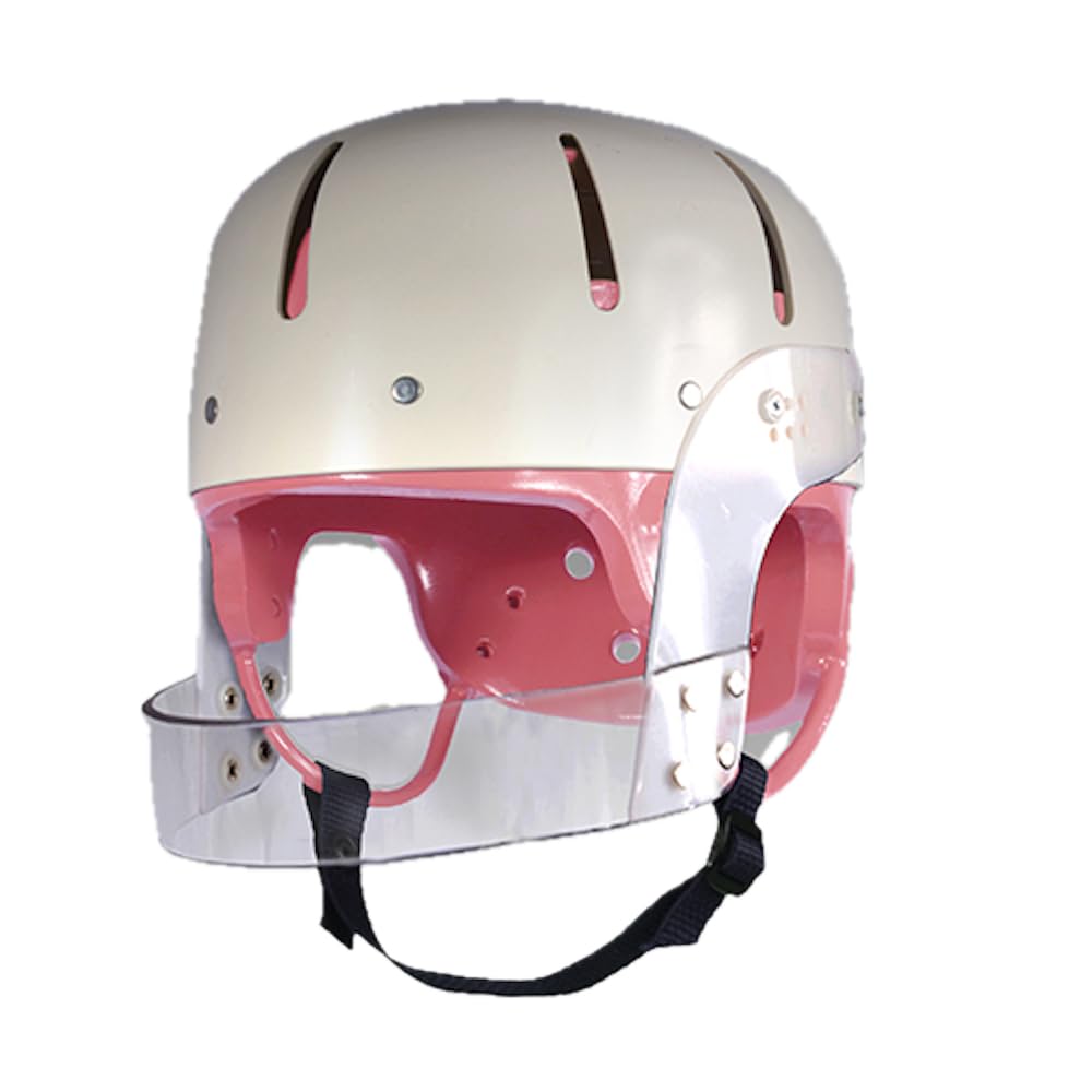 Amazon.com: Hard Shell Helmet with Face bar - Pink, large : Sports & Outdoors Amazon.com: Hard Shell Helmet with Face bar - Pink, large : Sports & Outdoors