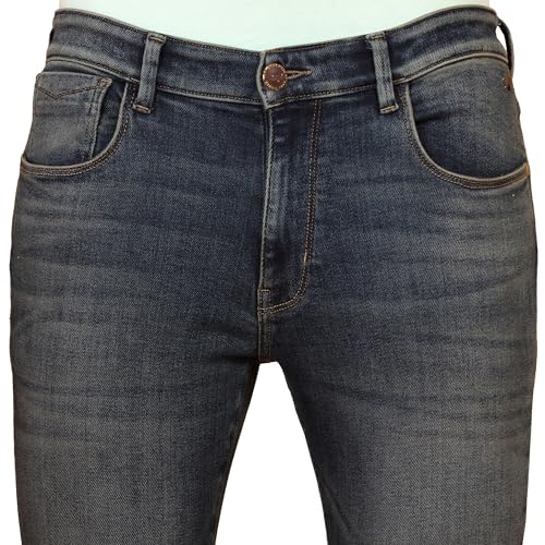 Image of Wrangler Men's Bostin Slim Fit Mid-Rise Jeans