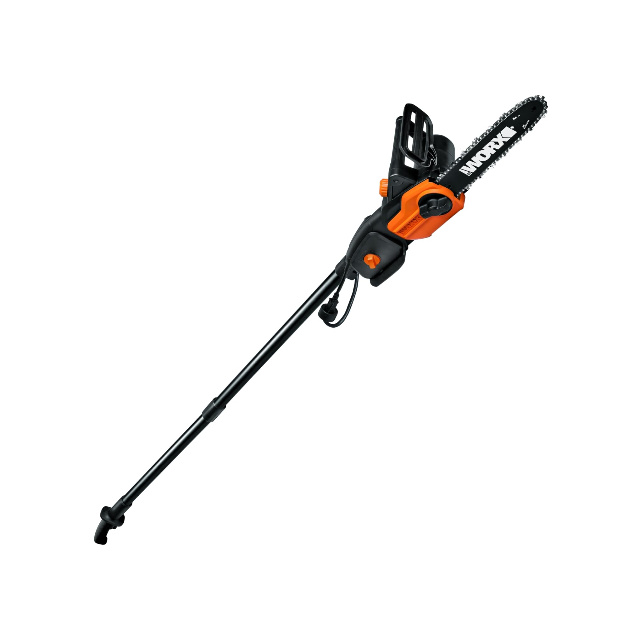 WORX Pole Saw, 8 Amp 10" Electric Pole Saw, Up to 10 ft., 28 ft/s chain speed