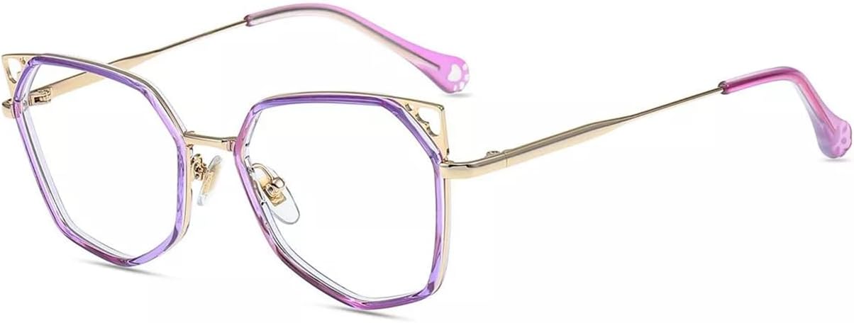 Cat Eye Blue Light Reading Glasses for Women, Stylish Cateye Computer Reading Glasses, UV400 Protection