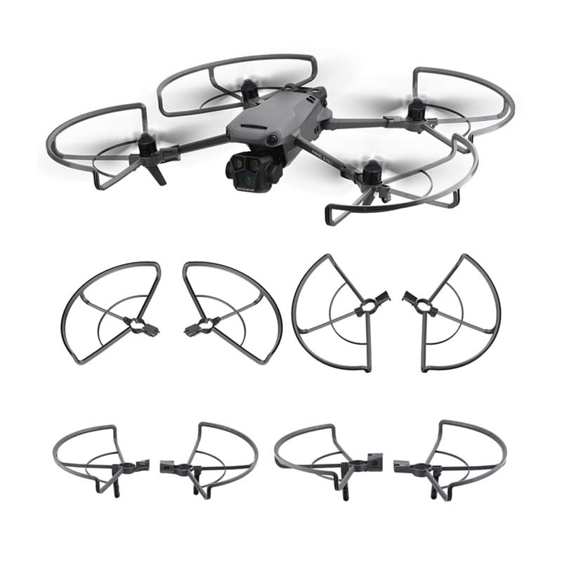 Protector de hélice for D-JI Mavic 3 Pro/Mavic 3 Accesorios Protector de Hoja Parachoques ala Cubierta en Forma de Ventilador hélices Anillo Jaula Accesorios for Drones(with Foot)