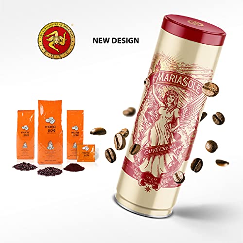 MariaSole Caffè Crema 1kg – Traditionelle Röstung in Sizilien über Holzfeuer In Handarbeit – Premium Kaffeebohnen für Vollautomat und Siebträger – Bild 4